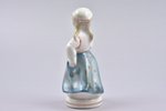 figurine, Folk dance, porcelain, Riga (Latvia), USSR, Riga porcelain factory, sculpture's work(?), m...