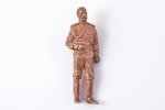 статуэтка, Его Императорское Величество Николай II (элемент композиции?), бронза, 7 см, вес 60.2 г.,...