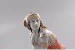 figurine, Tamara Karsavina in The Title Role of Stravinsky's Ballet "The Firebird', porcelain, USSR,...