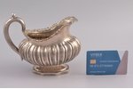 sauce-boat, silver, 84 standart, 221.5 g, h 13 cm, by Thomas Sohka, 1842, St. Petersburg, Russia...