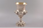 cup, silver, 830, 925 standart, Hunting motif, gilding, 436.8 g, USA(?), 20.8 cm...