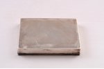 snuff-box, silver, Griffons, 84 standard, 192.9 g, 10.5 х 7.65 х 1.65 cm, craftsman Grigoriev Polika...