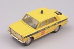 auto modelis, VAZ 2101 Nr. A9, "Milicija", metāls, PSRS, 1978-1980 g., citrona krāsa...
