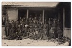 фотография, 7-й Бауский стрелковый батальон, в центре прапорщик, кавалер Ордена Лачплесиса, Антонс К...