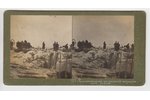photography, stereopair, on cardboard, preparation for winter warfare, Russia, beginning of 20th cen...