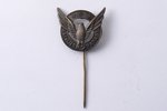 badge, "Latvijas vanagi" (Latvian hawks), Latvia, the 30ies of 20th cent., 18 (41) x 20 mm...