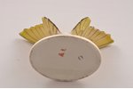 figurine, Butterfly, porcelain, Riga (Latvia), USSR, Riga porcelain factory, the 50ies of 20th cent....