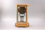 galda pulkstenis, Francija, 19. un 20. gadsimtu robeža, misiņš, 31.5 х 20 х 12 cm, dzīvsudraba svārs...