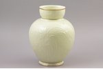 vase, "Primavera" glaze, porcelain, J.K. Jessen manufactory, Riga (Latvia), the 30ties of 20th cent....