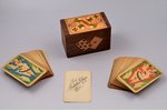 комплект игральных карт, Ferd. Piatnik & Söhne A.G., 2 комплекта (55 + 55 шт.), Австрия, 20-30е годы...