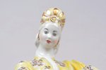 figurine, Lebedushka, porcelain, USSR, DZ Dulevo, molder - Asta Brzhezitckaya, the 50ies of 20th cen...