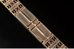 watch bracelet, USSR, the 50ies of 20th cent., silver, gold plated, 875 standart, 31.05 g, 15.5 cm...
