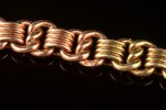a bracelet, bicolor gold, 56 standard, 24.55 g., the item's dimensions 20.1 cm, the diameter of the...