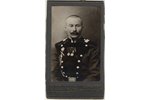 photography, Imperial Russian Army, on cardboard, portrait of soldier, Russia, beginning of 20th cen...