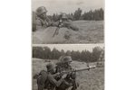 photography, Latvian Army, machine-gun, Latvia, 30ties of 20th cent., 8.5 х 13 cm...