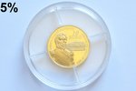 Francija, 10 eiro, 2006 g., "Žans Batists Bernadots", zelts, 920 prove, 8.45 g, tīra zelta svars 7.7...
