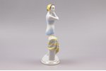 figurine, Swimmer, porcelain, USSR, LFZ - Lomonosov porcelain factory, molder - Galina Stolbova, the...