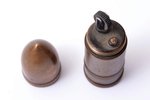 зажигалка, "Пуля", бронза, Латвия, 30-е годы 20го века, 6.2 см, вес 62.7 г...