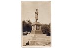 photography, Riga, monument to the German Soldiers, Latvia, Russia, beginning of 20th cent., 14x9 cm...