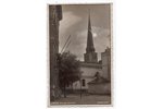photography, Old Riga, St. James's Cathedral, Latvia, 20-30ties of 20th cent., 13.8x8.8 cm...