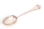 spoon, silver, 84 standard, 48.2 g, engraving, 17.7 cm, 1908-1917, Moscow, Russia...
