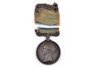 medal, Crimean campaign, silver, Great Britain, 1854, 10.2 х Ø 36 mm...