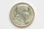 5 lats, 1931, silver, Latvia, 25 g, XF...