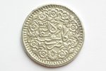 3 Mace (Miscals), 1893-1895, AH 1311 Kashgar Mint, silver, China, 10.26 g, Ø 27.5 mm...