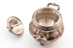 sugar-bowl, silver, 950 standard, 402 g, 17.5 cm, "Debain, Alphonse", 1883-1911, Paris, France...