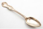 spoon, silver, 84 standard, 62.35 g, 22 cm, by Cristoph Barthold Knuth, 1853, Riga, Russia...