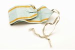 ribbon, case, Order of Three Stars, 3rd class, Latvia, 20-30ies of 20th cent....
