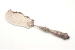 fish serving shovel, silver, 830 standard, 117.3 g, 32 cm, 1844, Sweden...