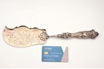лопатка для сервировки рыбы, серебро, 830 проба, 117.3 г, 32 см, 1844 г., Швеция...