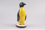 figurine, Penguin, ceramics, Riga (Latvia), USSR, Riga porcelain factory, the 40ies of 20th cent., 1...