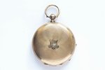 pocket watch, Switzerland, the beginning of the 20th cent., gold, 56, 14 K standart, 35.85 g, Ø 36.3...
