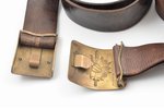 a belt, buckle, Latvian army, Latvia, the 90ies of 20th cent....