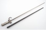bayonet, Lebel, 66 cm, France, the border of the 19th and the 20th centuries...