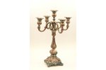pair of candelabras, silver, 830 standard, 3550 g, (both items weight), 50 cm, 1941, Finland...