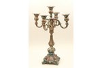 pair of candelabras, silver, 830 standard, 3550 g, (both items weight), 50 cm, 1941, Finland...
