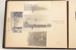photo album, World War I, 195 photos, album of a German officer, positions in Latvia, along the bank...