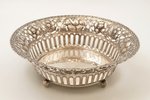 biscuit tray, silver, 830 standard, 529 g, Ø 27.8 / h 8.5 cm, the 40ies of 20th cent., Finland...