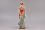 figurine, A Woman on the Beach, non-standard painting, porcelain, Riga (Latvia), USSR, Riga porcelai...