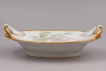 candy-bowl, porcelain, M.S. Kuznetsov manufactory(?), Riga (Latvia), the 20-30ties of 20th cent., 22...