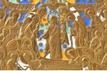 ikona, Vissvētās Jaunavas Marijas Aizmigšana, vara sakausējuma, 6-krāsu emalja, Krievijas impērija,...