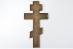 cross, The Crucifixion of Christ, copper alloy, 4-color enamel, by Rodion Khrustalev, Russia, the 2n...