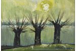 Murnieks Laimdots (1922-2011), Landscape, carton, oil, 33 x 47.5 cm...