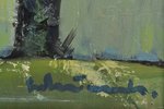 Murnieks Laimdots (1922-2011), Landscape, carton, oil, 33 x 47.5 cm...