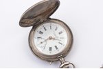 pocket watch, "Perret & Fils", Switzerland, the beginning of the 20th cent., silver, 84, 875 standar...