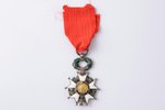 Francijas Nacionālā Goda leģiona ordenis, sudrabs, zelts, emalja, Francija, emaljas defekti...