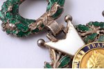 National Order of the Legion of Honour, silver, gold, enamel, France, enamel chips...